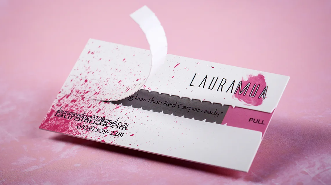Perforated Business Cards